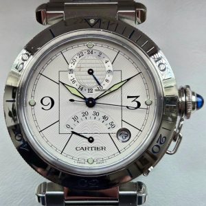 Cartier Pasha Gmt Power Reserve Watch W31037h3 Pasha