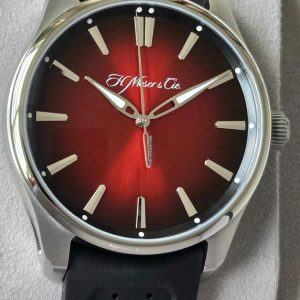 H.Moser & Cie. Pioneer Centre Seconds Swiss Mad Red - 3200-1207