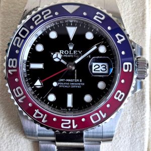 Rolex GMT-Master II Black Dial Watch - 126710BLRO
