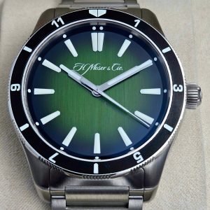 H.Moser & Cie. Pioneer Centre Seconds Rotating Bezel C.02 For 2021 BRAND NEW COMPLETE SET