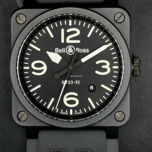Bell & Ross BR 03 BR03-92 Extra Straps COMPLETE SET