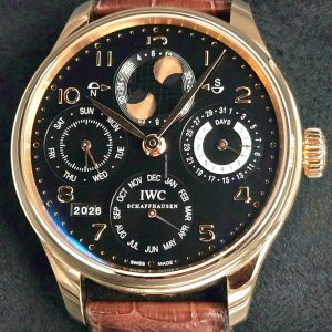 IWC Portuguese Perpetual Calendar Extra OEM leather strap