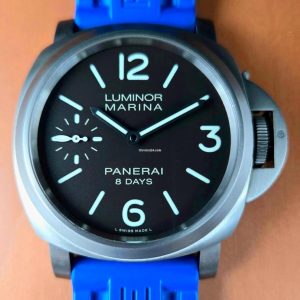 Panerai Luminor Marina 8 Days Pam00564 Titanium Case Tobacco Dial